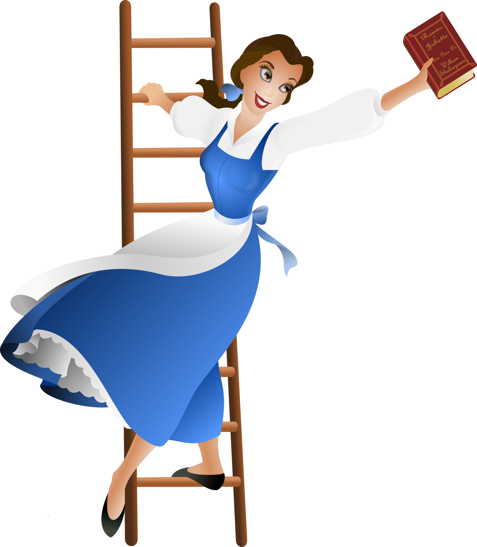 Beauty And The Beast Princess PNG Transparent Image