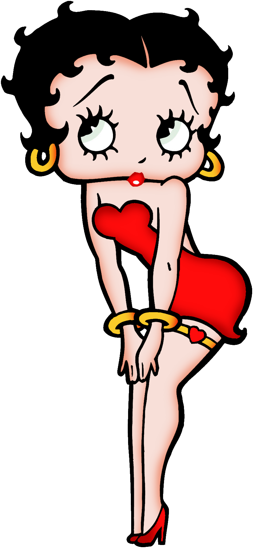 Betty Boop Cartoon PNG Foto