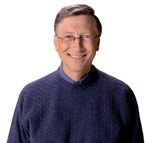 Bill Gates transparente Bilder