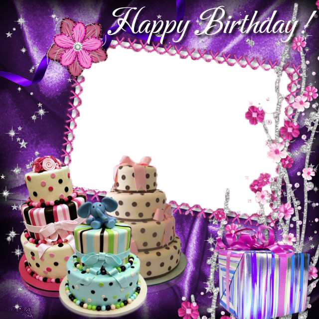 Birthday Frame Free PNG Image
