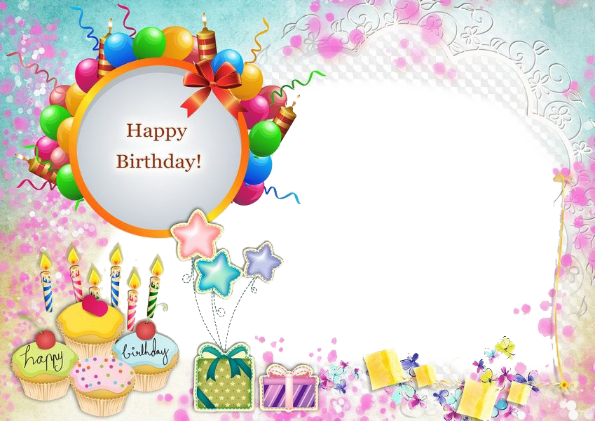 Birthday Frame PNG High-Quality Image