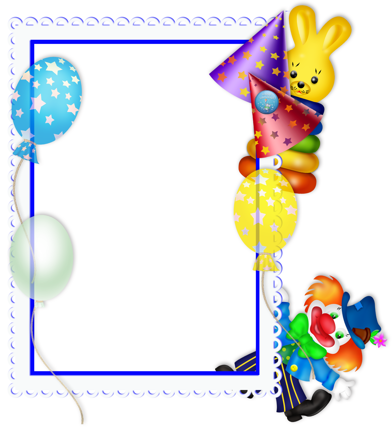 Birthday Frame PNG Image