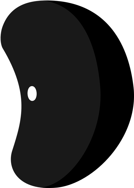 Zwarte bonen Gratis PNG-Afbeelding