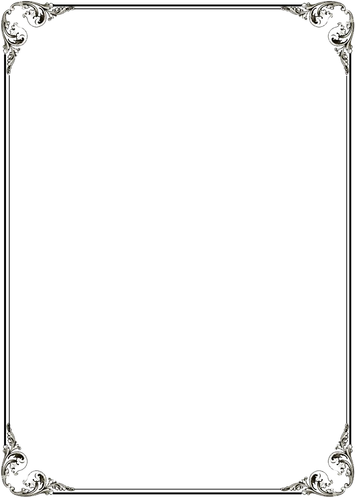 Immagine Trasparente del rettangolo del bordo nero