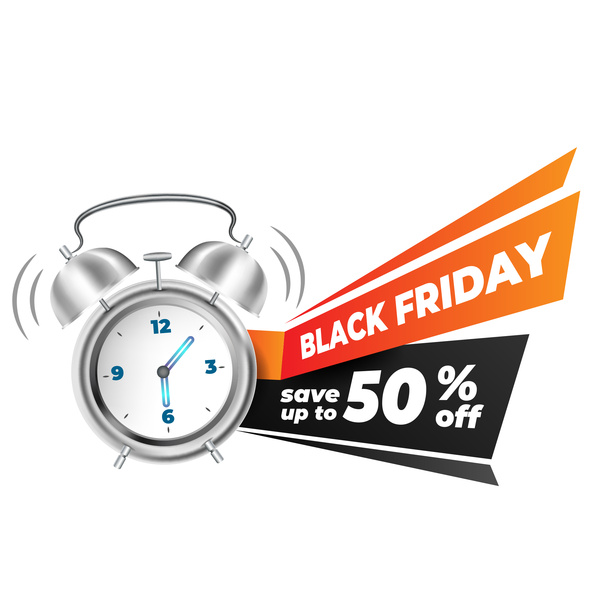 Black Friday Sale PNG Photo