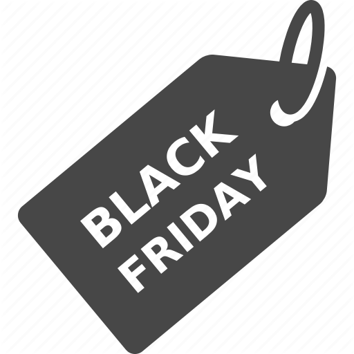 Black Friday Tag PNG High-Quality Image