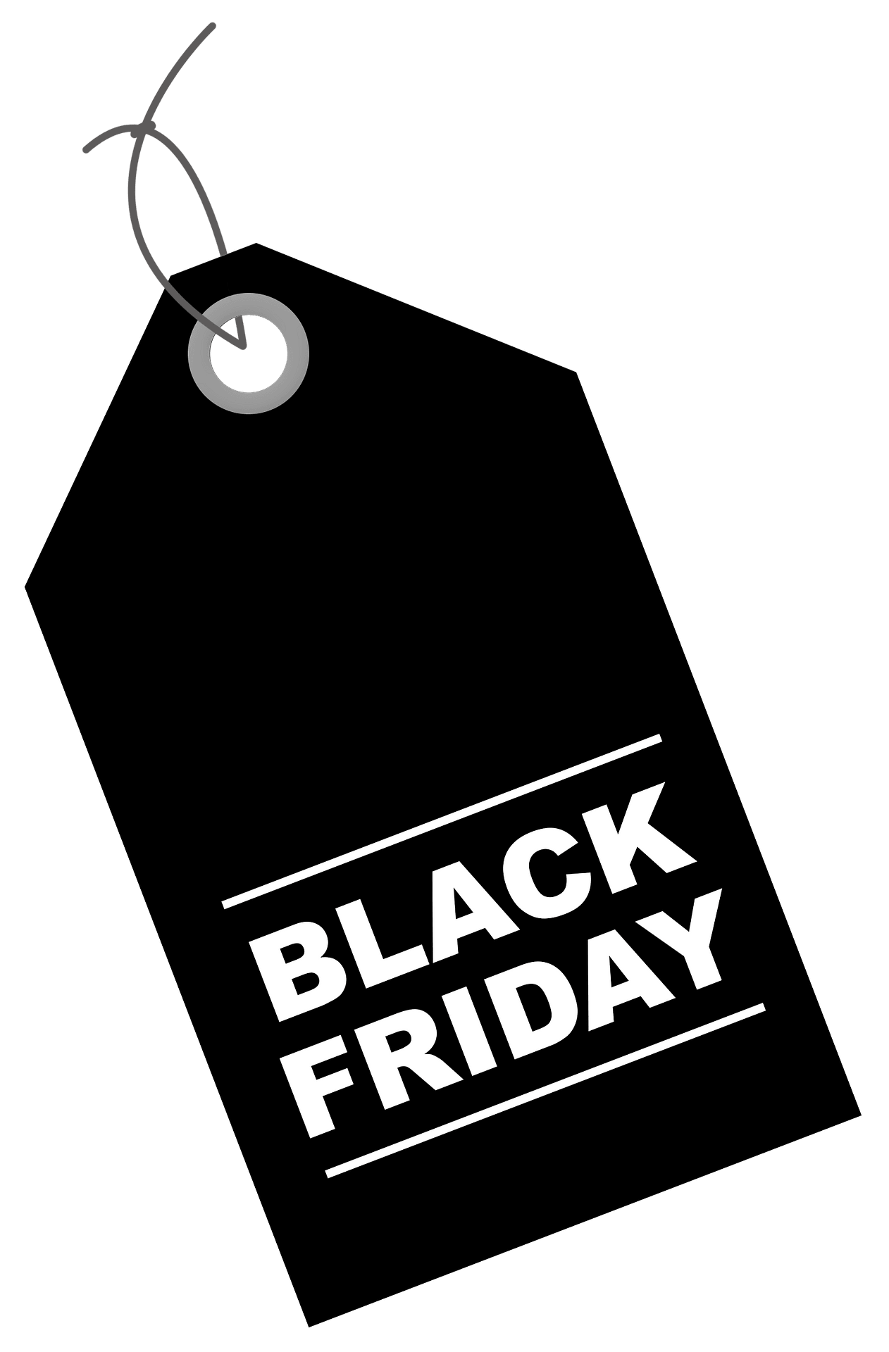 Black Friday Tag PNG Picture
