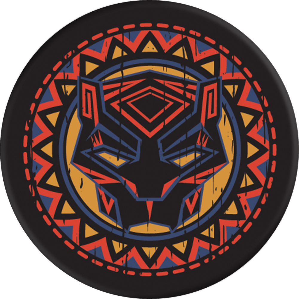 Black Panther logo PNG Imagen de alta calidad