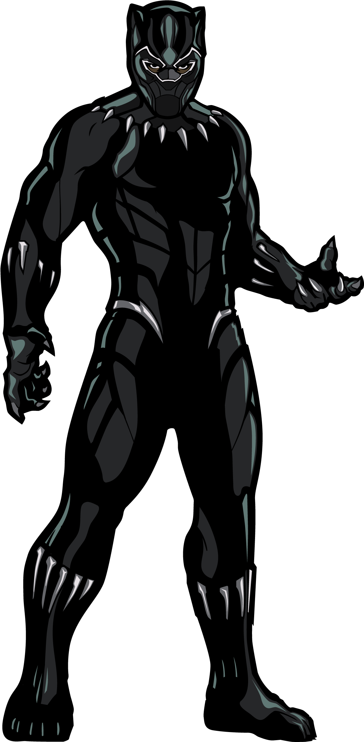 ภาพ PNG Panther สีดำ