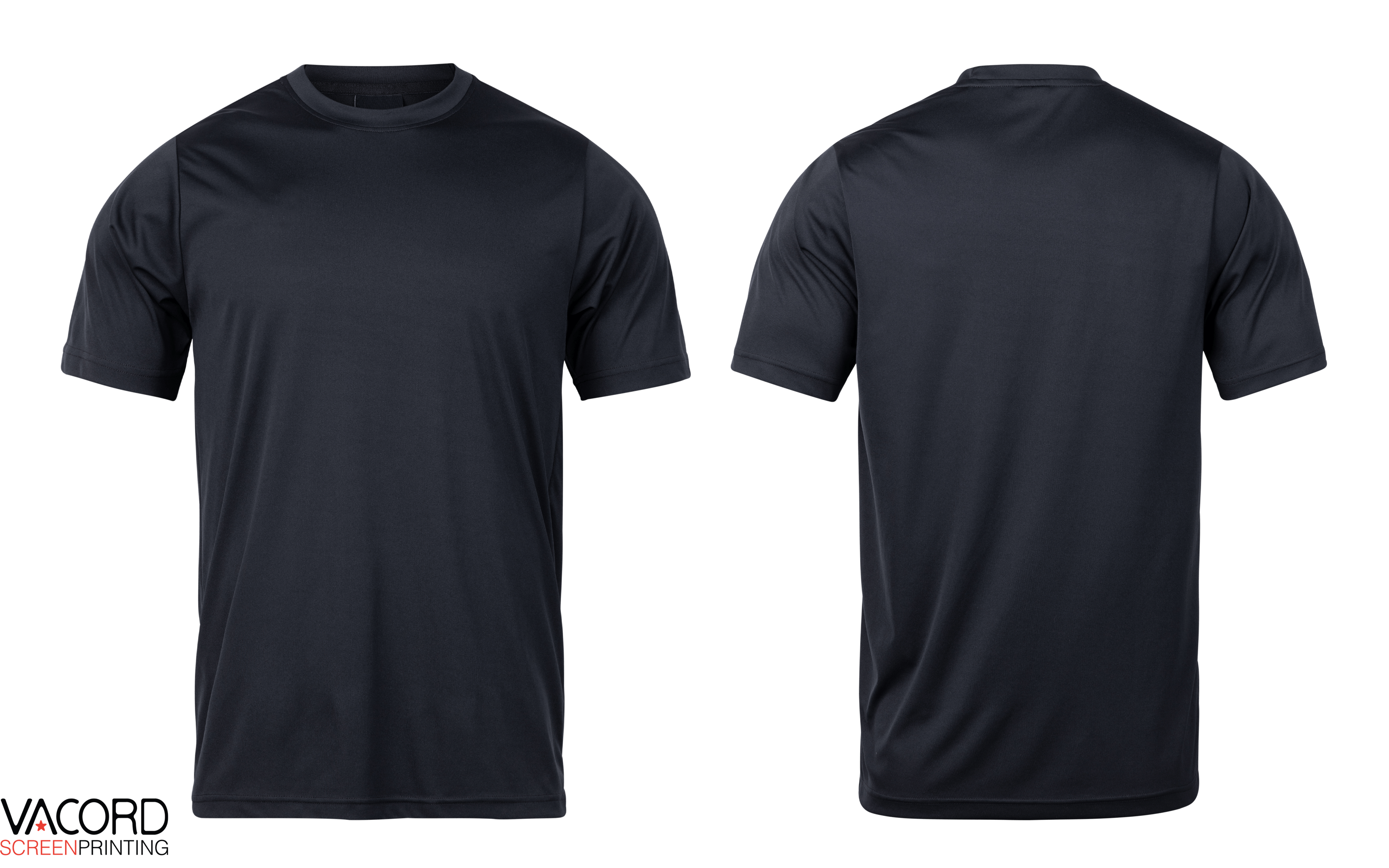 Schwarzes T-Shirt PNG-Bild
