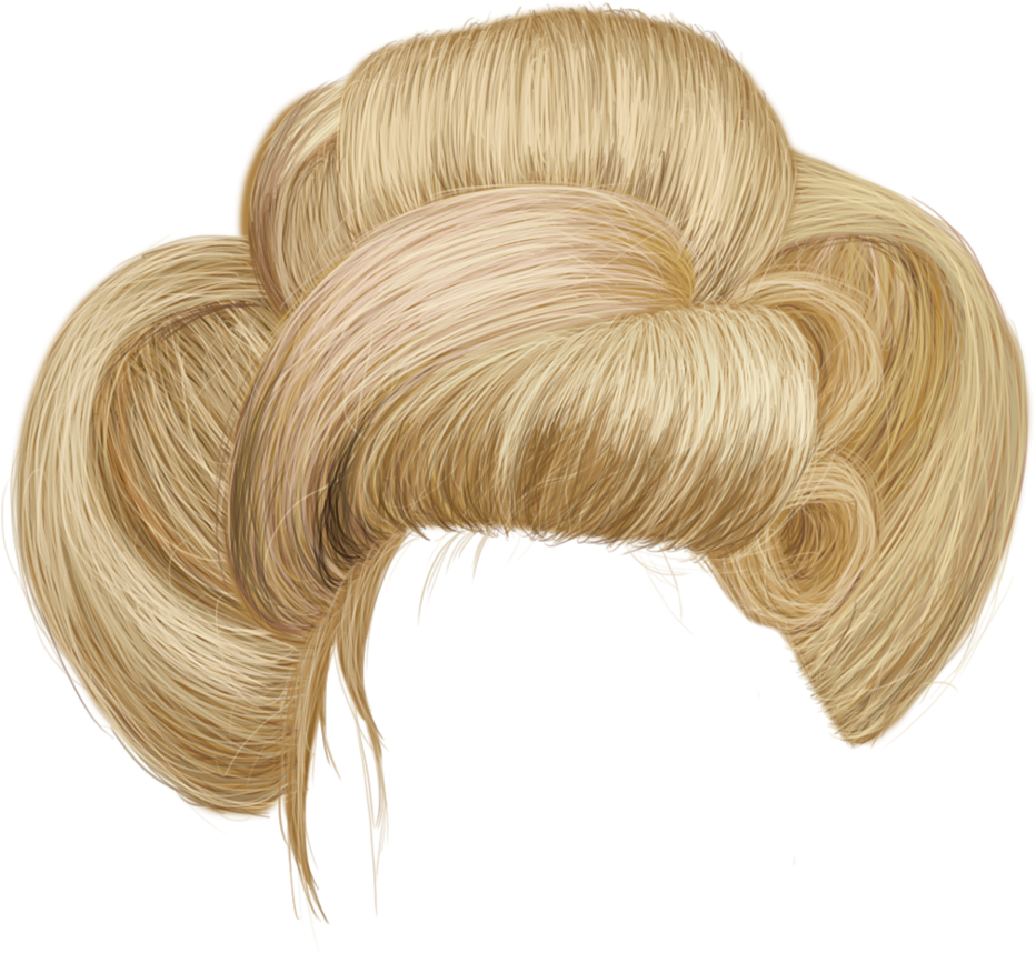 Blonde Hair Free PNG Image