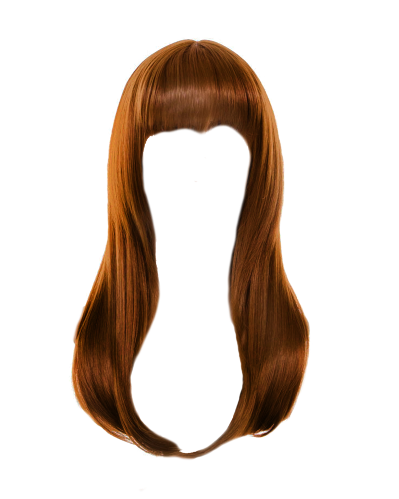 Blonde Wig Long Hair PNG Transparent Image