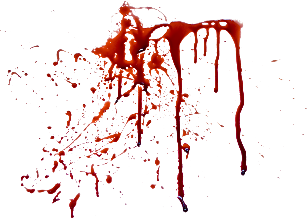 Blood Drip Stain PNG Image