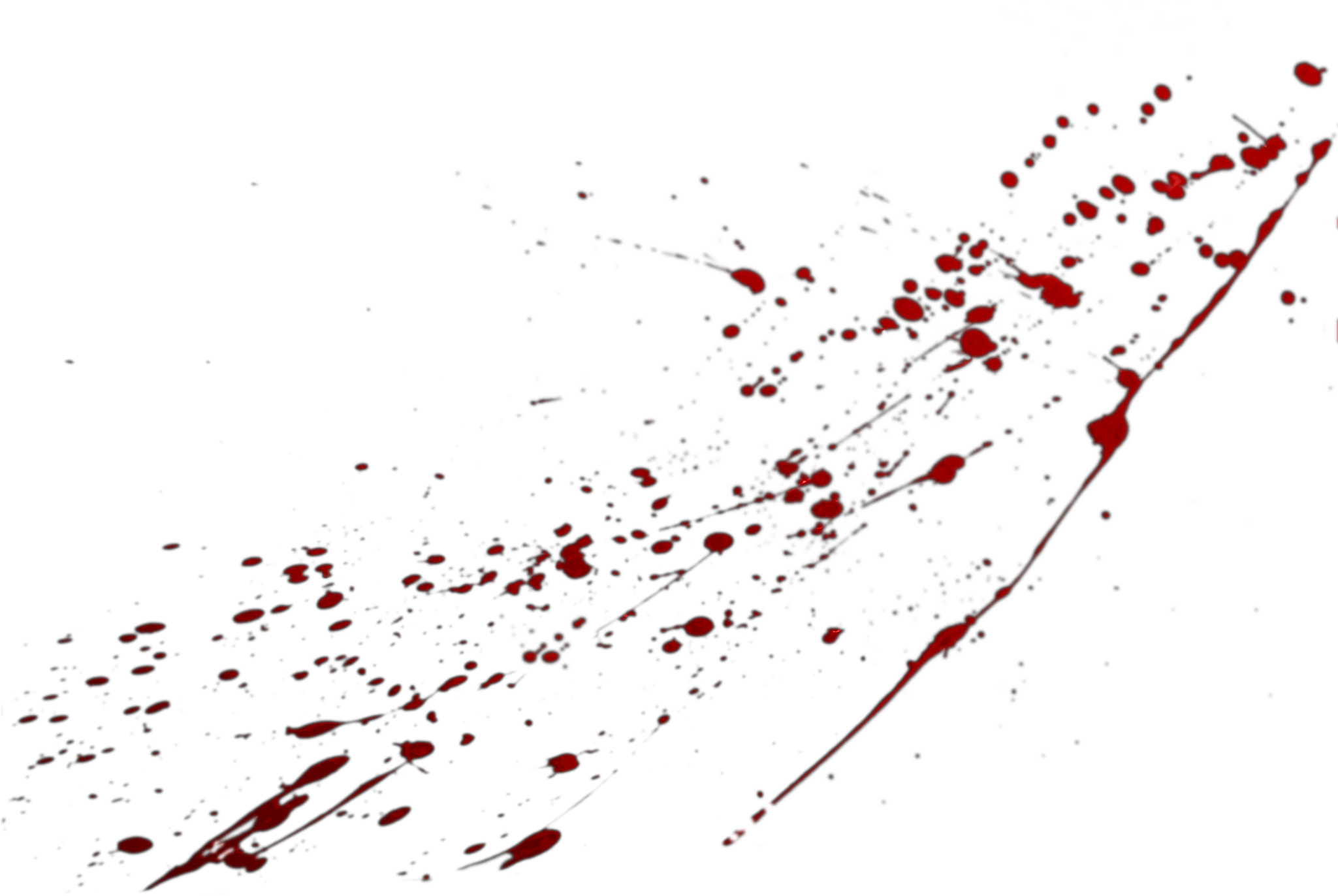 Blood Drip Stain PNG Photo