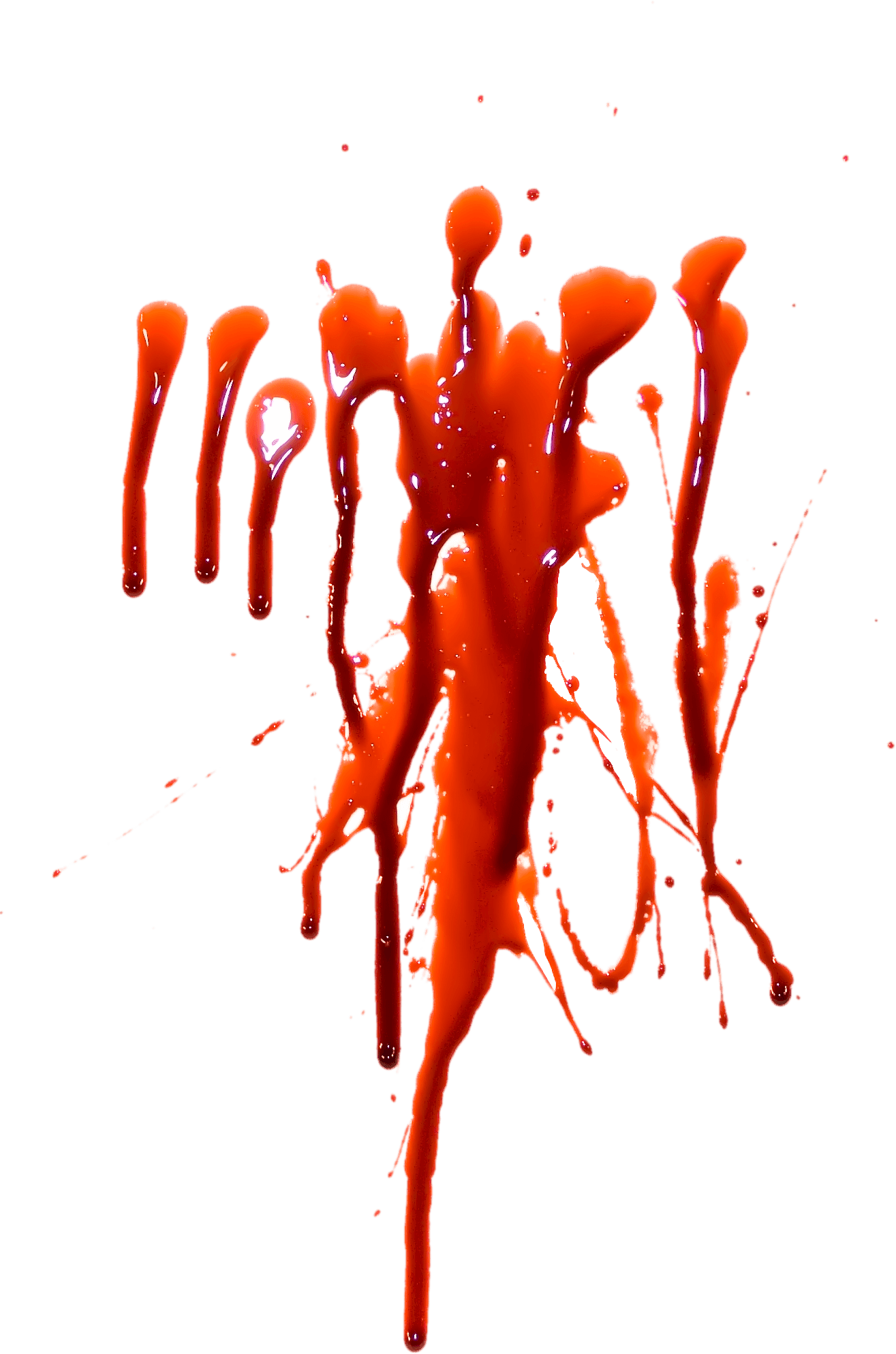 Blood Drip Stain PNG Transparent Image