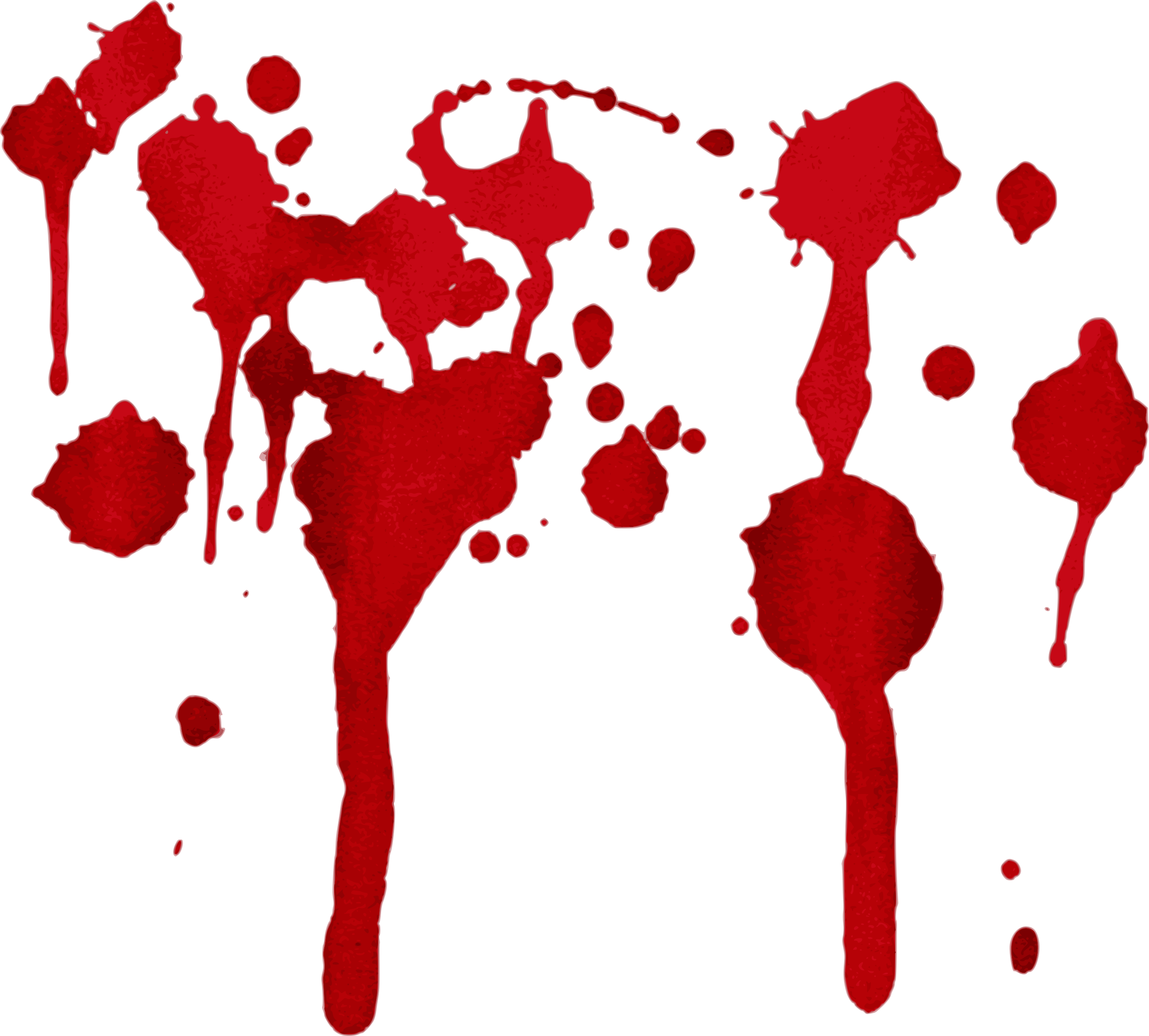 Blood Splatter Grunge PNG Free Download
