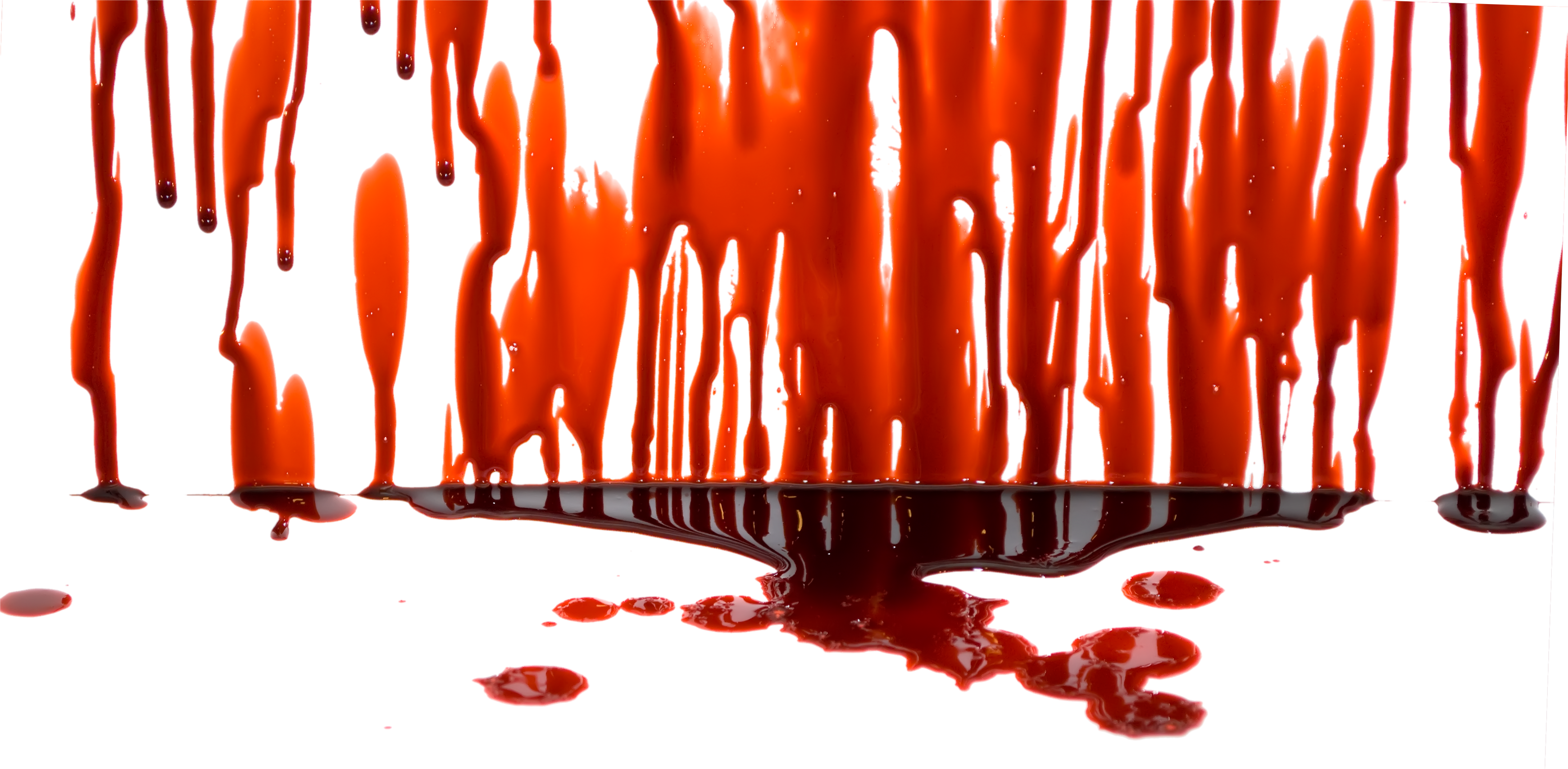 Blood Splatter Grunge Transparent Image