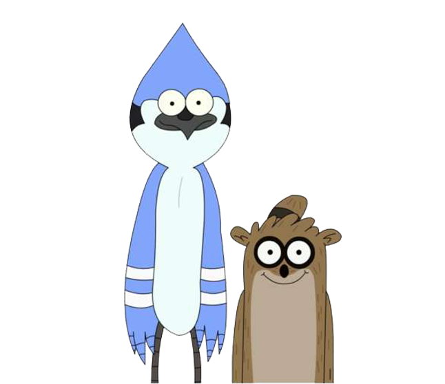 Blue Bird And Racoon PNG Image Background