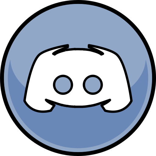 Blue Discord Logo Icon PNG Download Image