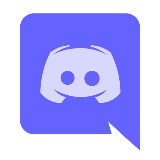 Blue Discord Logo Icon PNG Image