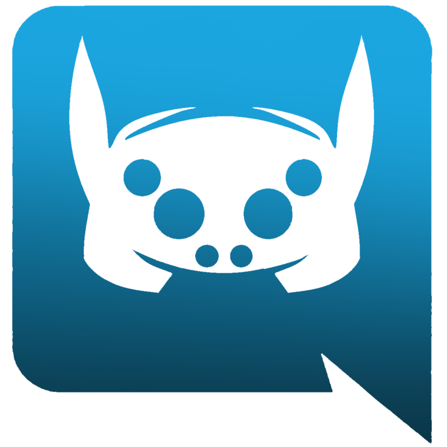 Blue Discord Logo Icon PNG Transparent Image