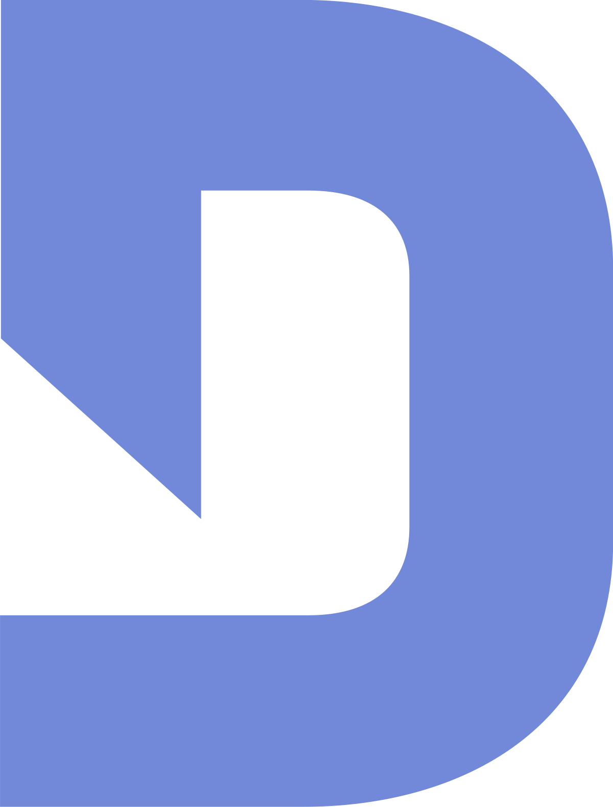Blue Discord Logo PNG Image Background