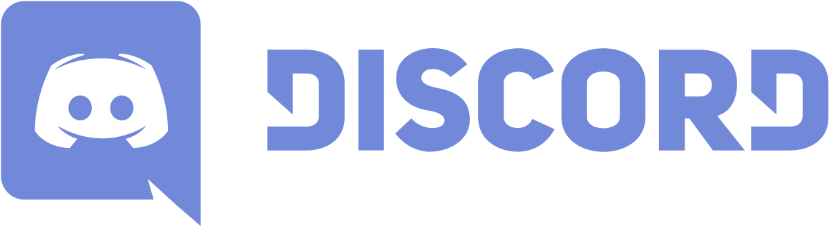 Blue Discord Logo PNG Transparent Image