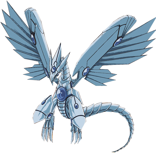 Blue Eyes White Dragon Creature PNG Photo