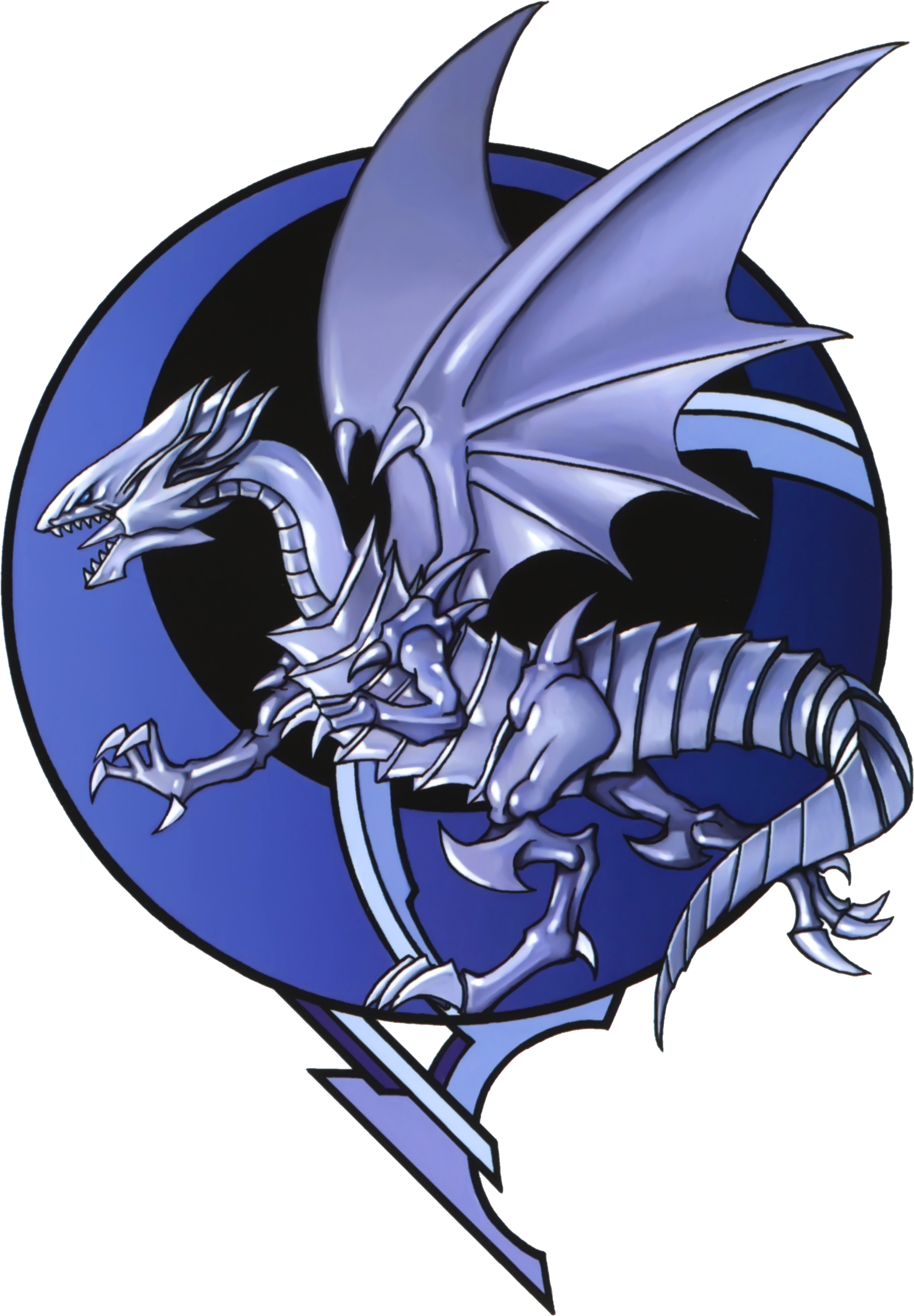 Blue Eyes White Dragon Creature PNG Pic