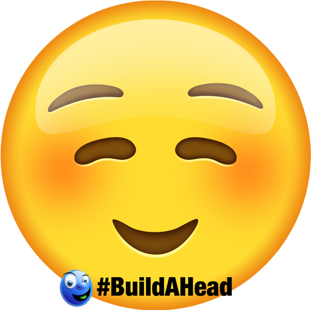 Blushing Emoji PNG Photo