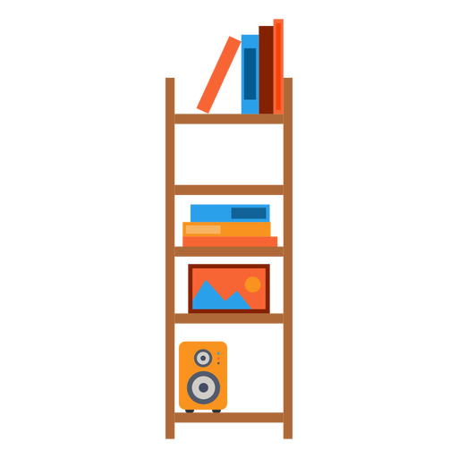 Bookshelf Rack Free PNG Image