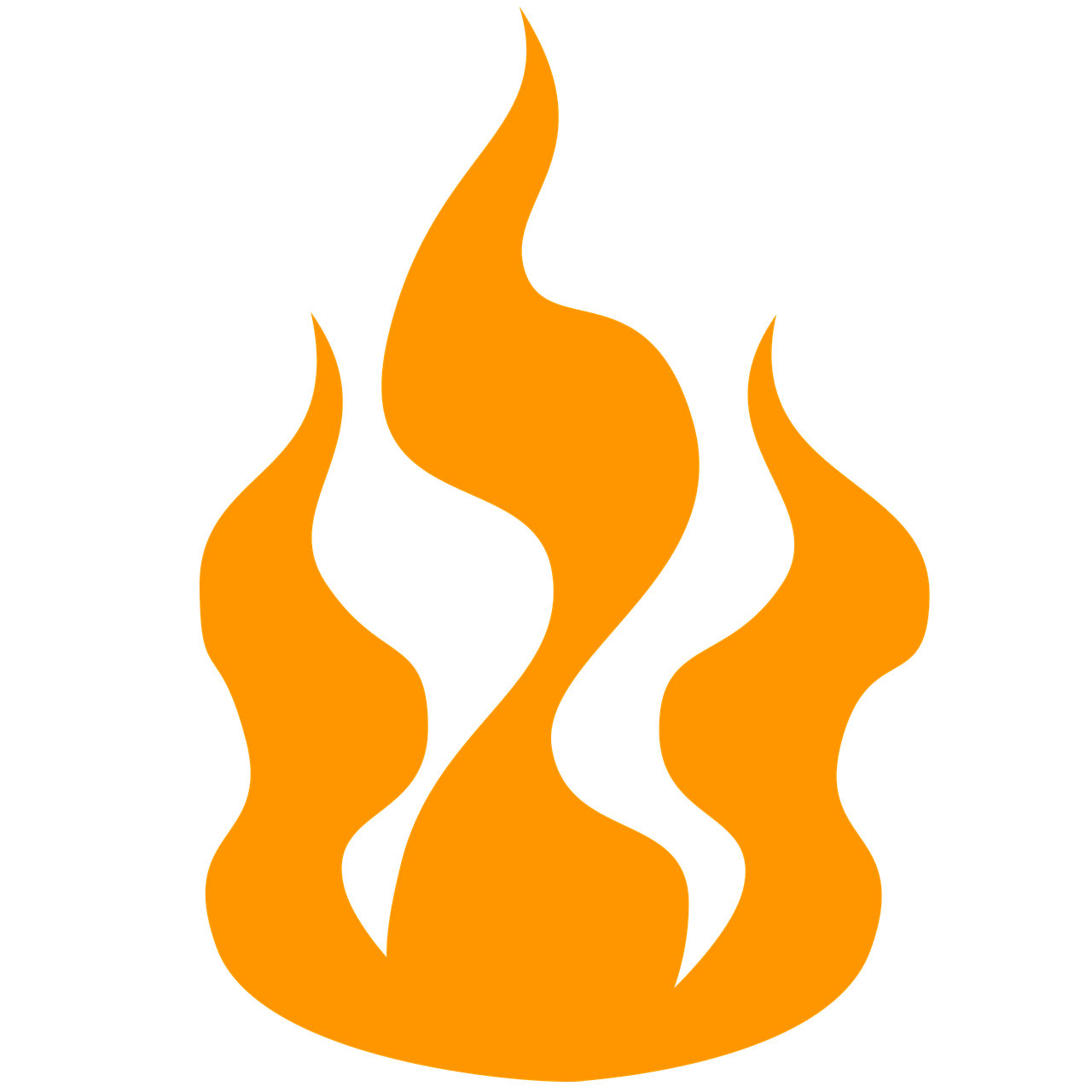Efek membakar PNG Gambar berkualitas tinggi