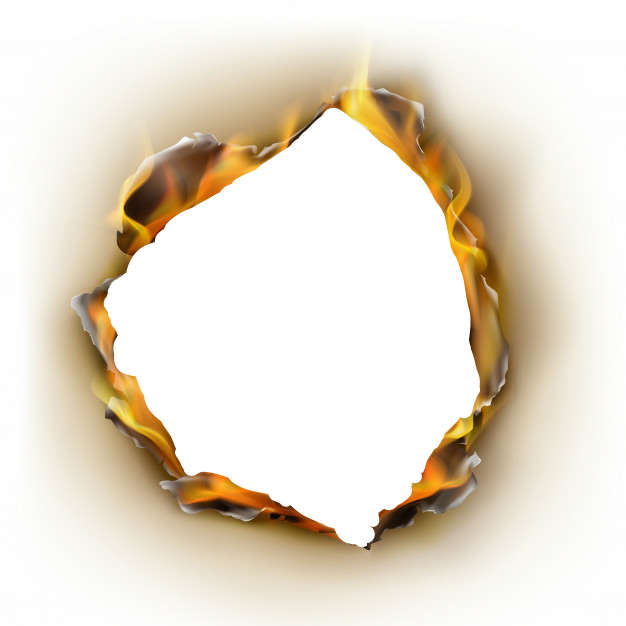 Flame PNG-Bildhintergrund brennen
