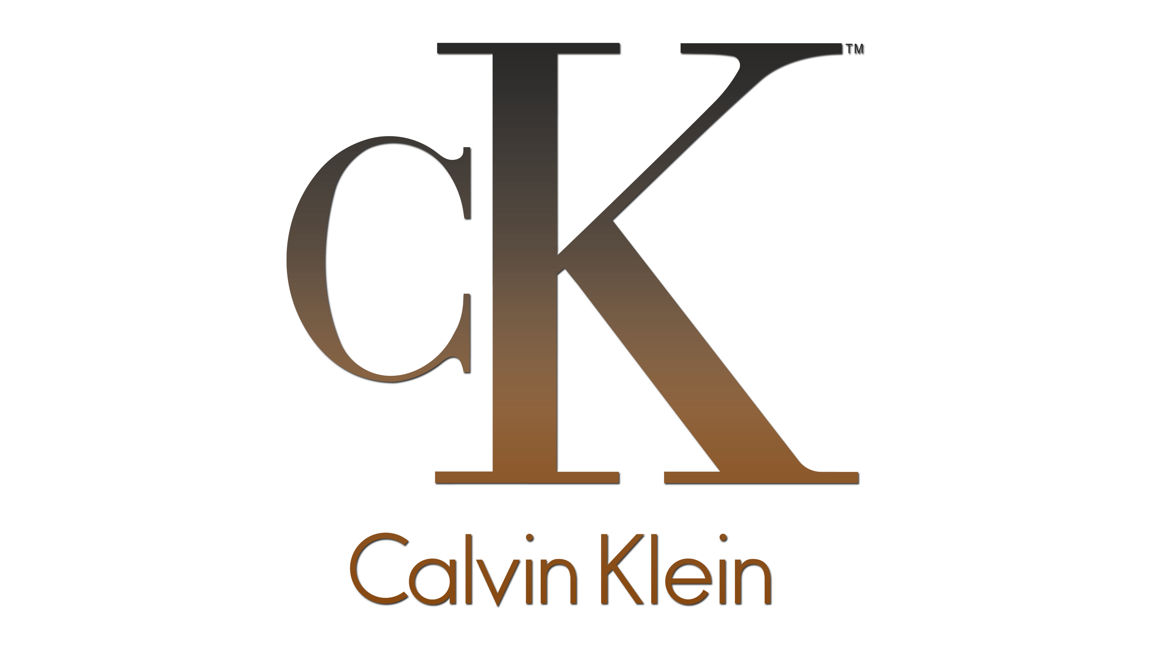 Ck calvin klein logo PNG Bild Herunterladen