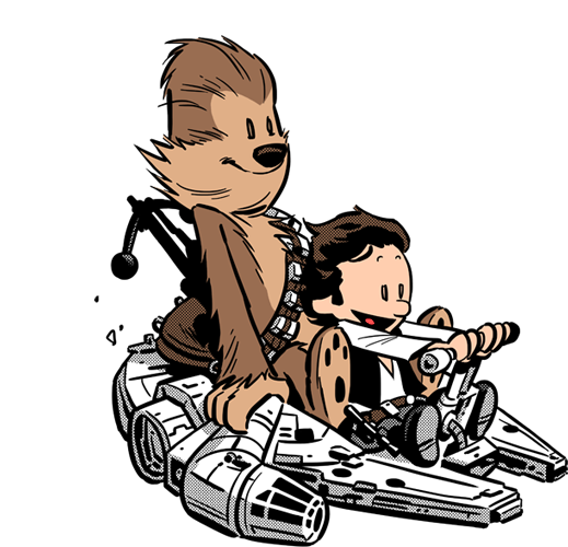 Calvin And Hobbes Transparent Image