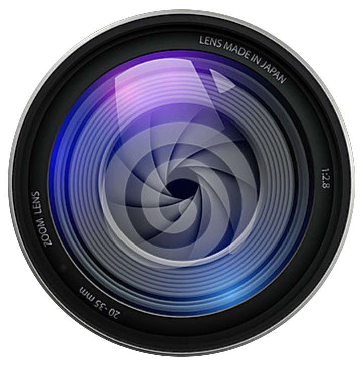 Cameralens PNG-Afbeelding