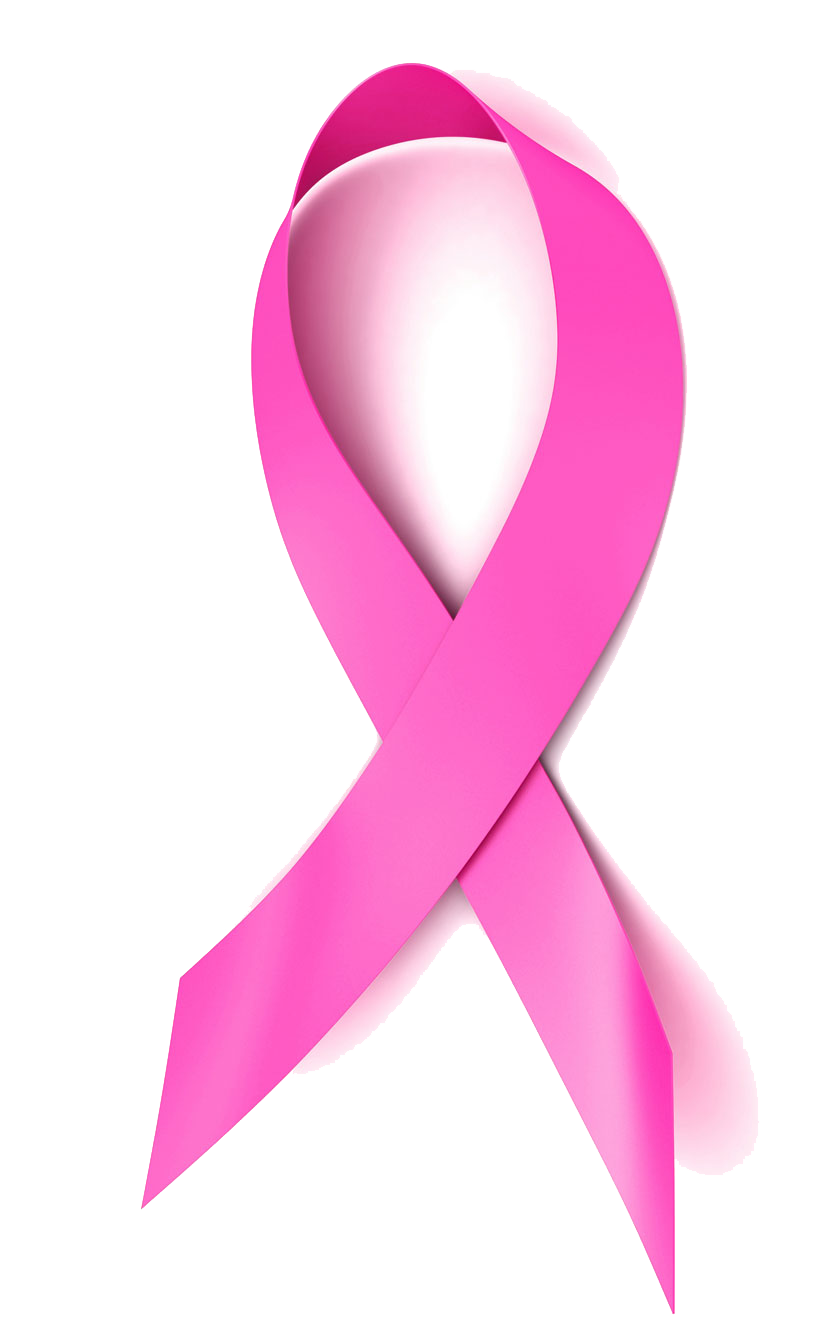 Imagem transparente da fita cor-de-rosa do câncer