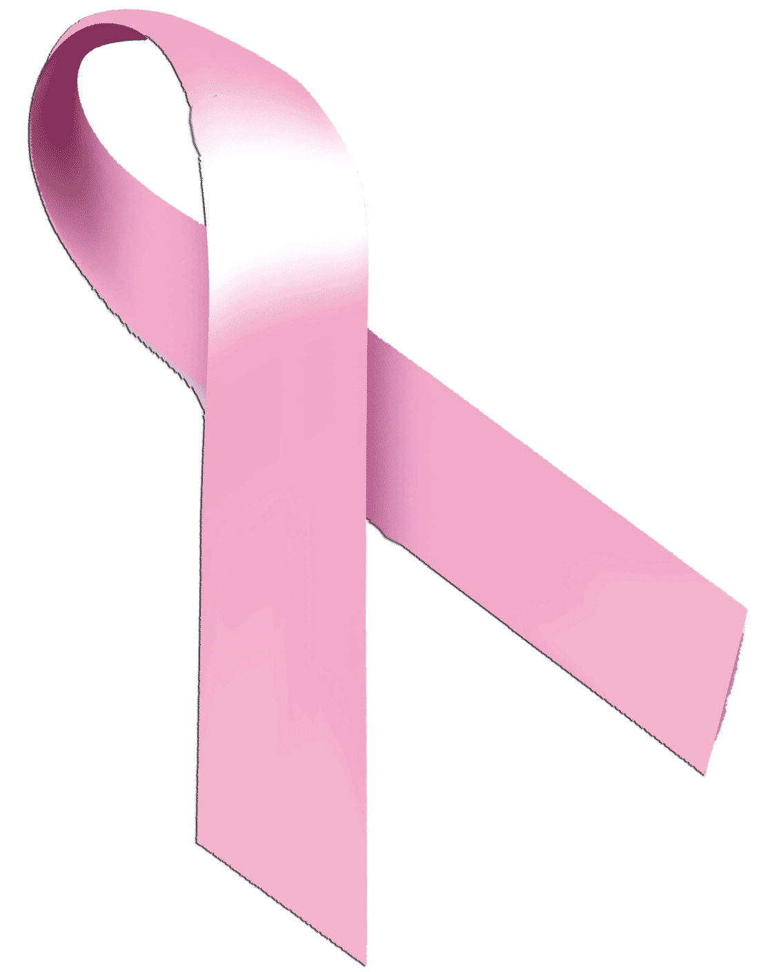 Cancer Ribbon Bow PNG Image Background