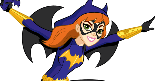 Cartoon Batgirl Free PNG Image