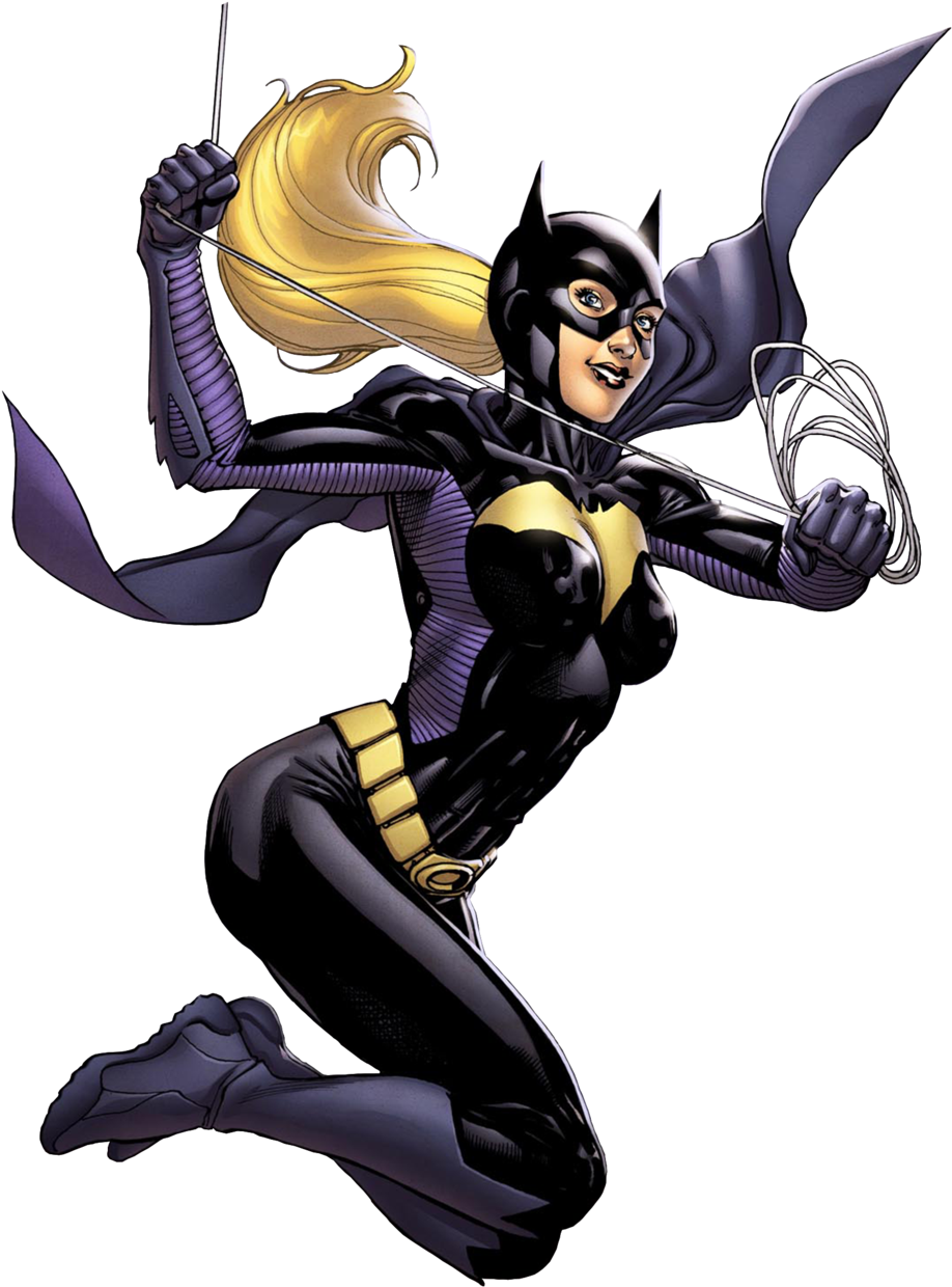 Image de bande dessinée Batgirl PNG de haute qualité