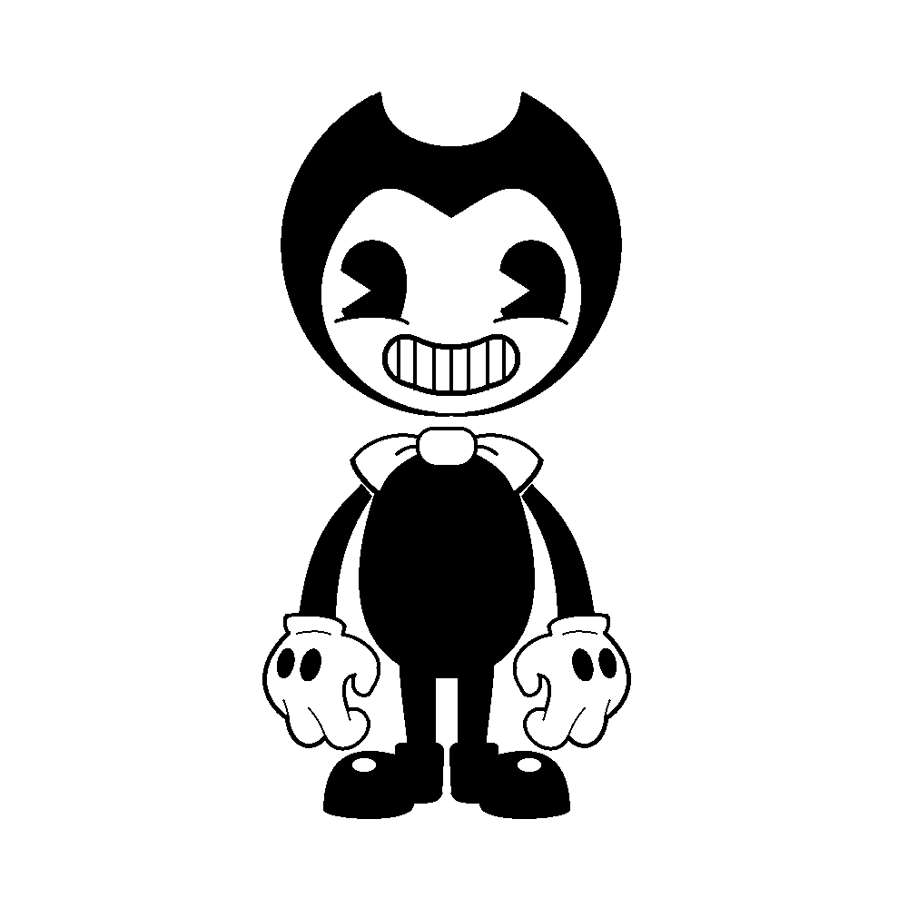 Cartoon Bendy And The Ink Machine PNG Download Image