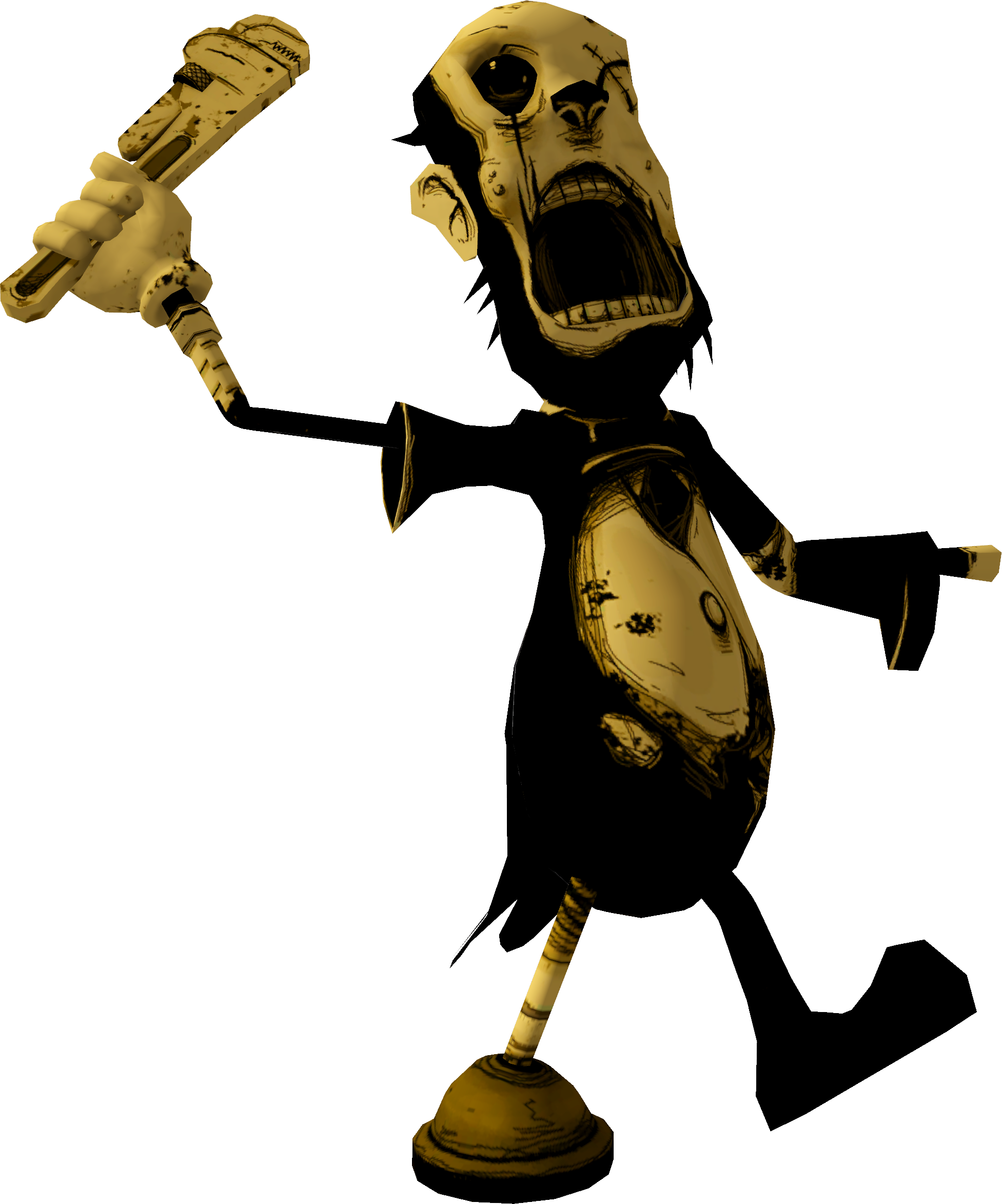 Cartoon Bendy And The Ink Machine PNG Image Background