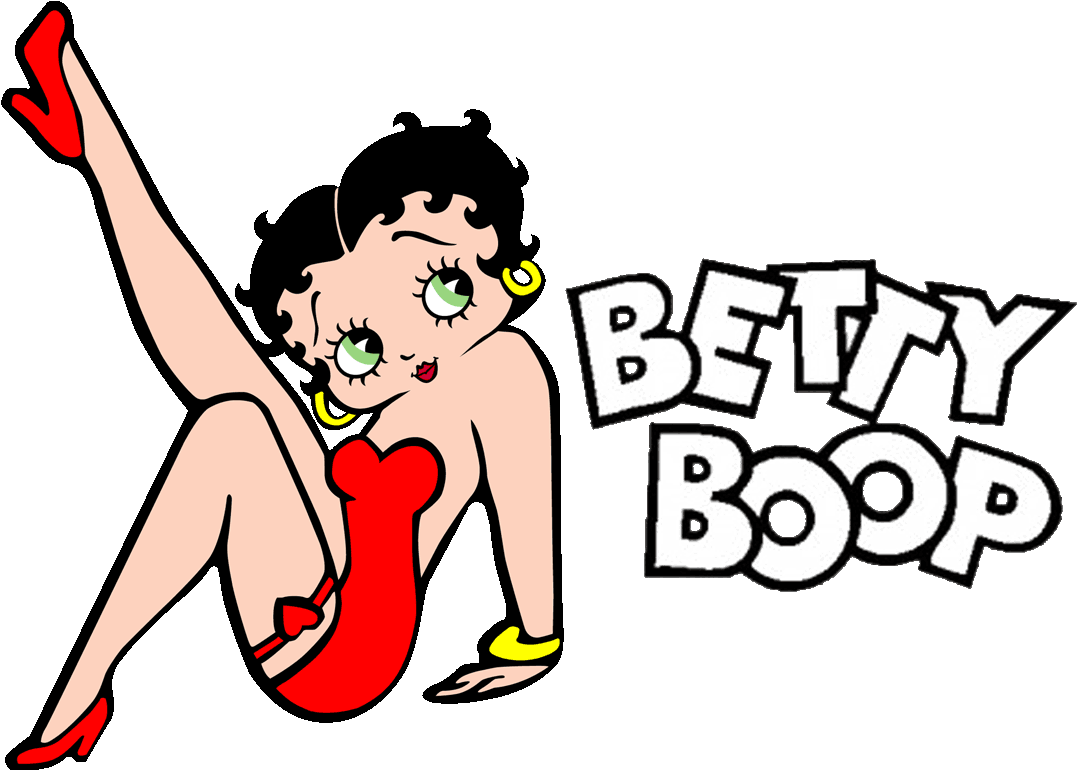 Cartoon Betty Boop PNG-Afbeelding