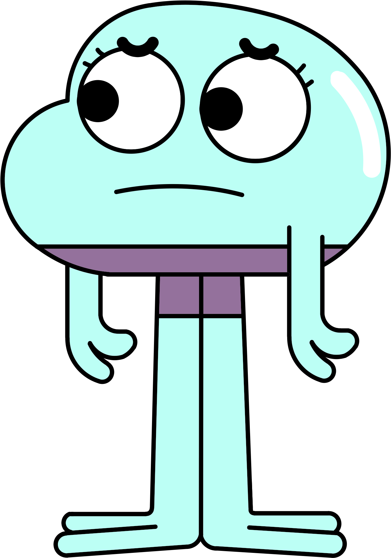 Cartoon The Amazing World of Gumball PNG High-Quality Image