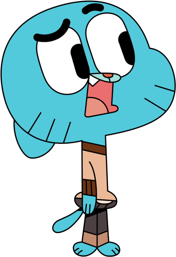 Cartoon The Amazing World of Gumball PNG Image Background