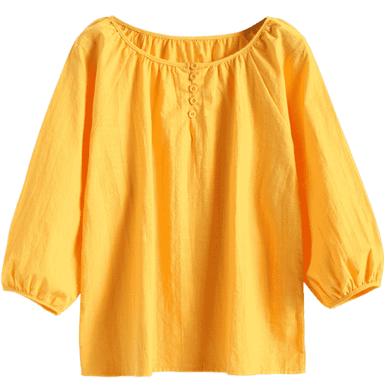 Casual blouse PNG Transparant Beeld