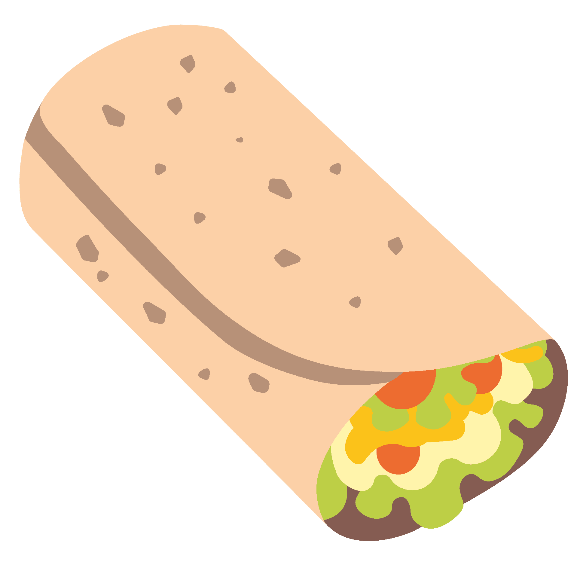 Chicken Burrito Free PNG Image