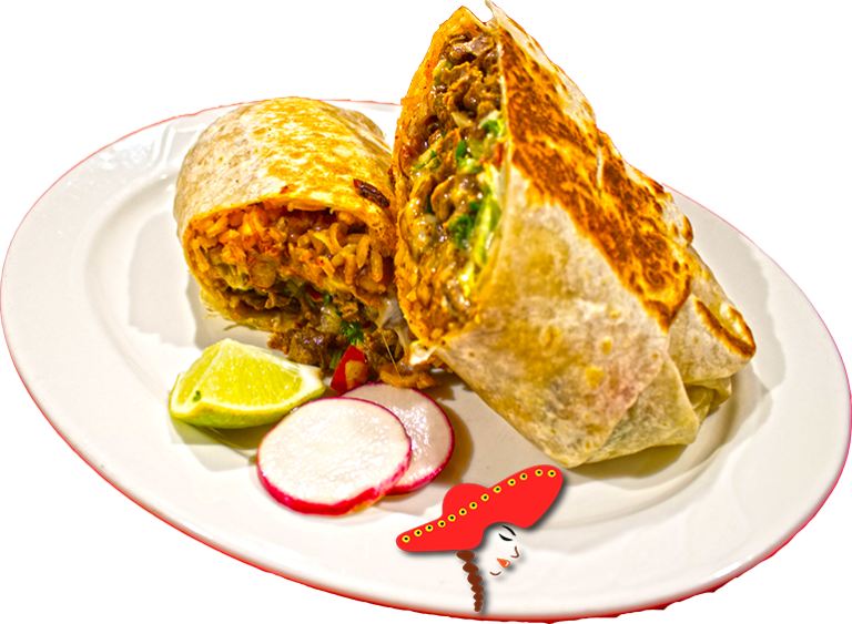Chicken Burrito PNG Image Background