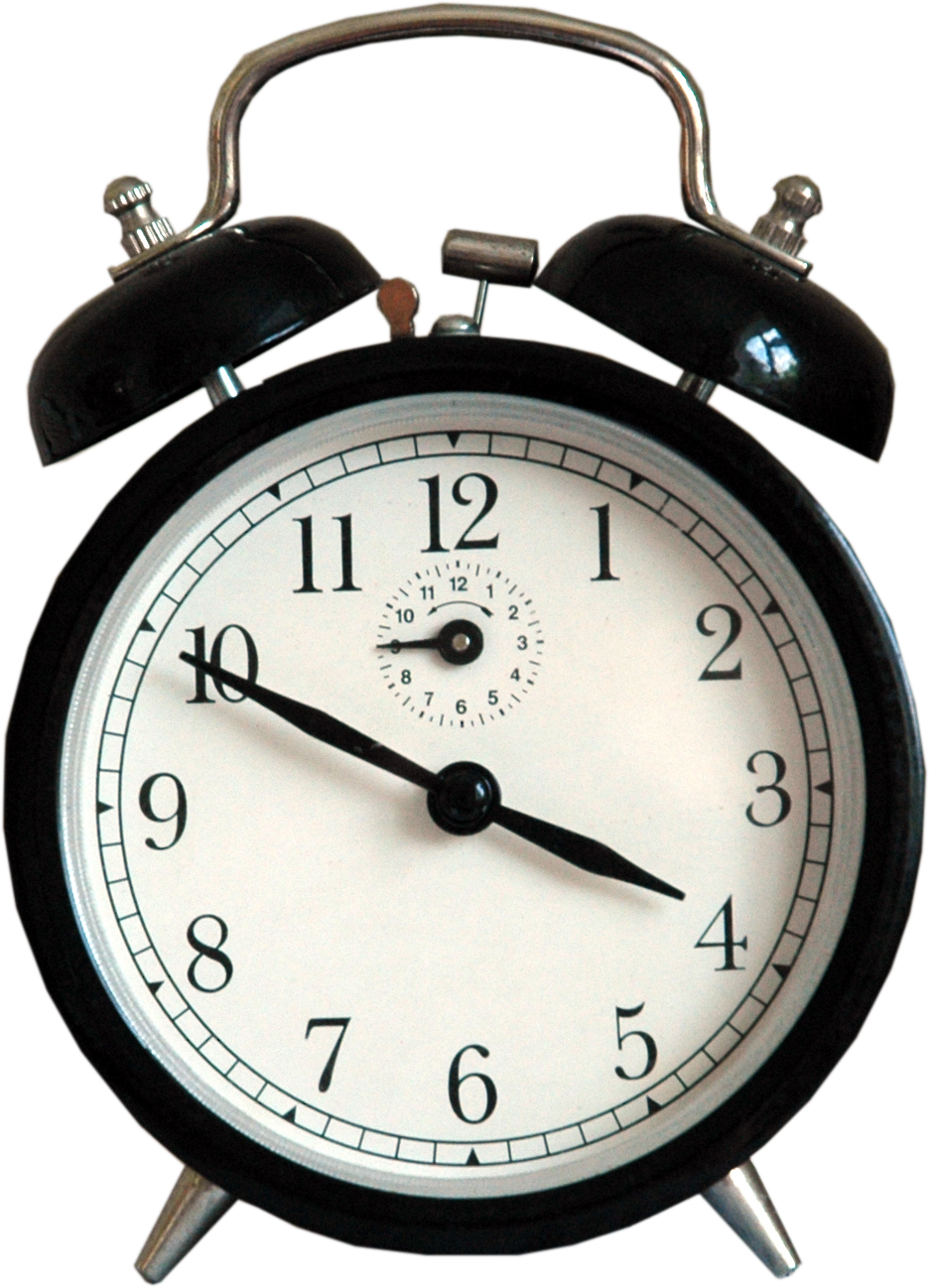 Classic Alarm Clock PNG High-Quality Image
