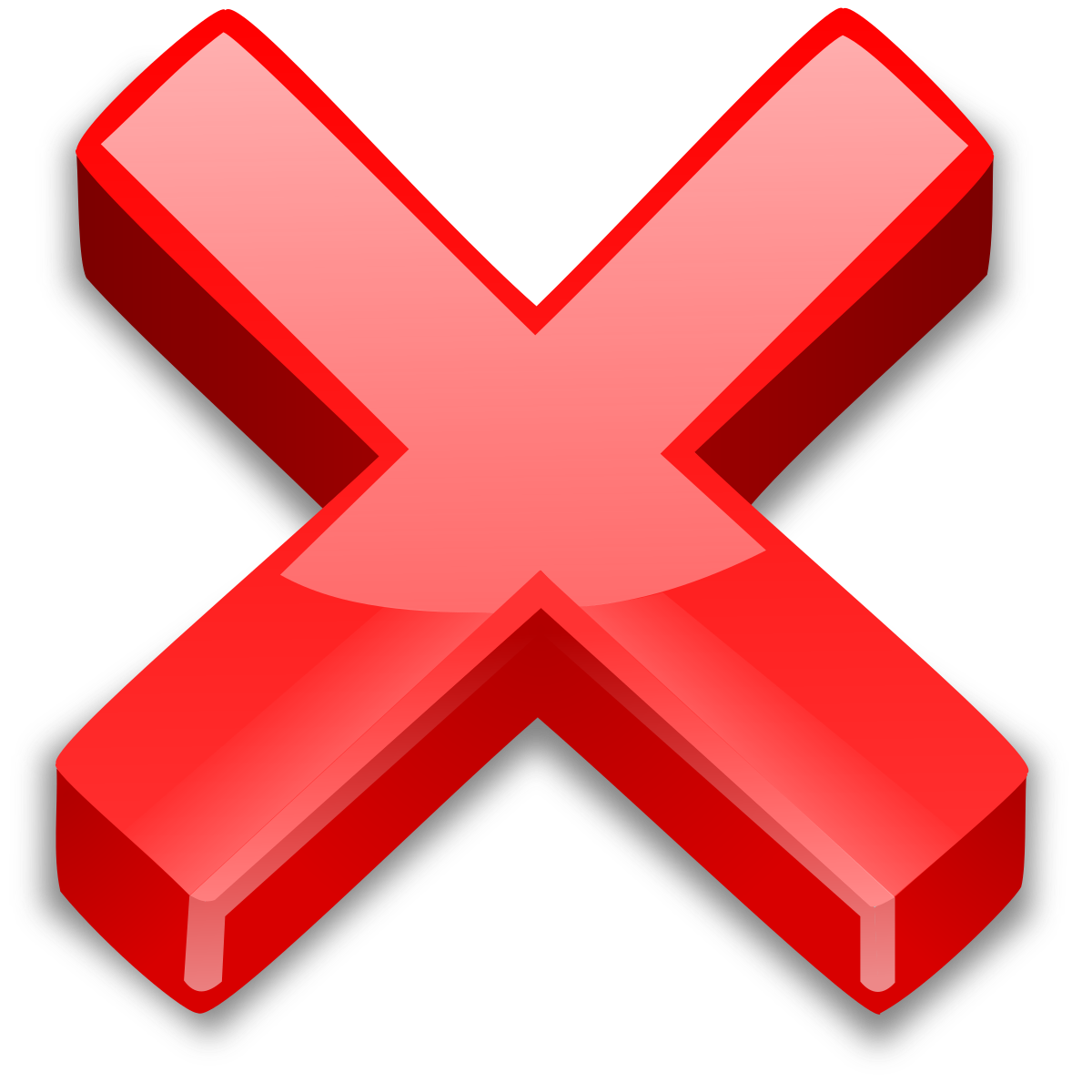 Cross Cancel Button PNG Image Background